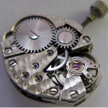 Used Lady Int. 69 17j. Watch Movement For Parts