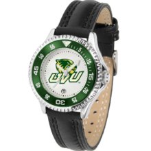 Utah Valley State (UVSC) Wolverines Competitor Ladies Watch with Leather Band