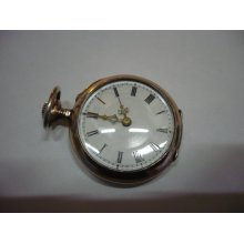 Very nice vintage ladies silver pocket watch from circa 1910's in perfect and serviced condition
