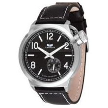 Vestal Canteen Mid Frequency Collection Watches Black/Brushed Silver/Black One Size Fits All