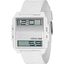 Vestal Digichord White Positive Surf Mx Snow Golf Bmx Sup Sports Watch