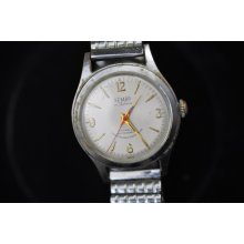 Vintage Mens Swiss Semag Wristwatch Keeping Time!