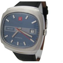 Vintage New old stock automatic Revue T5626C mens Swiss watch