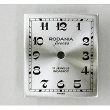 Vintage Old Stock Rodania Incabloc Swiss Made Watch Face Dial Parts