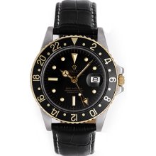 Vintage Rolex GMT-Master Steel & Gold Men's Watch 1675