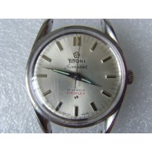 Vintage Swiss Titoni 17j Manual Watch