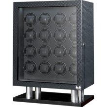 Volta 16 watch winder - carbon fiber - Carbon Fiber/Black