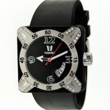 Vuarnet Deepest Lady Ladies Watch in Black with Silver Bezel