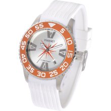 Vuarnet Womens H2O Lady Stainless Watch - White Rubber Strap - Silver Dial - VUAV35.008