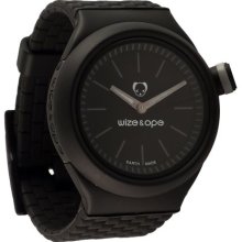 Wize & Ope Unisex Wize Club Analogue Watch Sh-Cl-1 With Black Dial