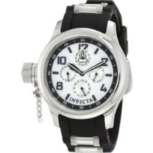 Women's 1810 Russian Diver White Mother-Of-Pearl Dial Black