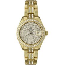 Women's toywatch metallic aluminum crystallized watch me29gd