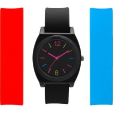 Women's Xhilaration Interchangeable Silicone Strap Watch -