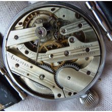 Wow Rare Vacheron&constantin Chronometer Pocket Watch Style Wristwatch C1900