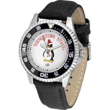 Youngstown State Penguins YSU NCAA Mens Leather Wrist Watch ...