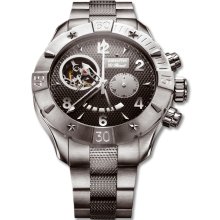 Zenith Men's Open Black Dial Watch 03.0526.4021-21.m526