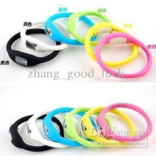 100 Piece Mens Watches Sports Digital Watches Anion Silicone Watch D