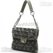 #1012310605 2010 Spring Latest Ladies Pu Leather Handbag, Shoulder M