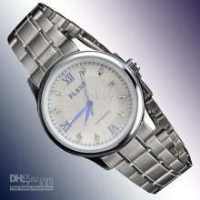 2012 Luxury Watch, Men's Watches, Mechanical Watch, Flent Silver Sta