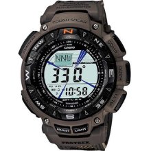 2013 Casio Protrek Tuff Solar Triple Sensor Pathfinder Watch - Prg-240r-5dr