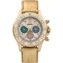 3H Women's Tintangraph Titanium Gold PVD Chronograph Interchangeable