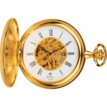 90005-02 Royal London Mens Mechanical Pocket Watch