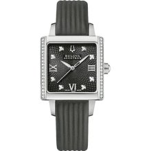 Accutron by Bulova Masella Stainless Steel & Diamond Womens Strap ...