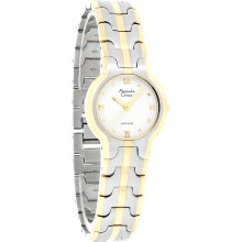 Alexandre Christie Sapphire Ladies Thin Two Tone Swiss Quartz Watch A8025ltt05