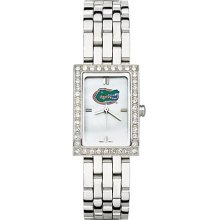 Alluring Ladies University Of Florida Watch with Logo in Stainless Steel