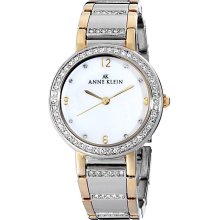 Anne Klein Swarovski Crystal Two-Tone Ladies Watch 10-9233Mptt