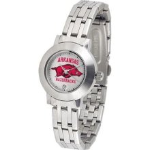 Arkansas Razorback Ladies Stainless Steel Watch