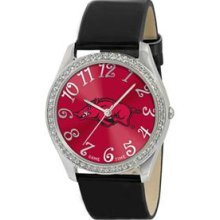 Arkansas Razorbacks Ladies Glitz Watch