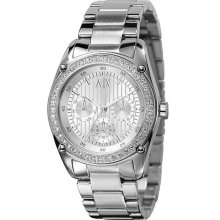 Armani Exchange AX5030 Multi-Function Silver Dial Ladies Watch