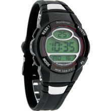 Armitron All-Sport Ladies Black Digital Alarm Quartz Chronograph Watch 45/6975