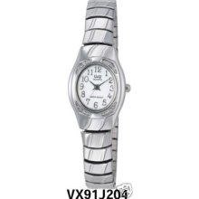 Aussie Seller Ladies Stretch Band Watch Citizen Made Vx91j204 R$99.95 Warranty