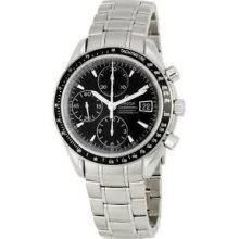 Authentic Omega Speedmaster Black Dial Chronograph Automatic Watch 3210.50