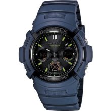 Awr-m100nv-2adr Awrm100nv Caslo G-shock Navy Blue Tough Solar Limited Men Watch