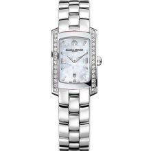 Baume & Mercier Hampton Milleis Diamonds Ladies Quartz Watch 8683