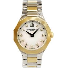 Baume & Mercier Riviera Diamond Dial Watch Baume & Mercier Riviera Diamond Dial Watch