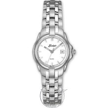 Belair Lady Dress wrist watches: Steel Case White Dial a9416w-wht