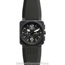 Bell & Ross Steel Automatic Stainless Steel Br-03-94 Carbon Retail: $5,800