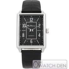 Ben Sherman - Men's Black Leather Black Dial Watch - R944