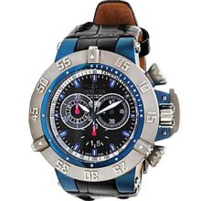 Black Stainless Steel Subaqua Noma III Chronograph 500M Diver