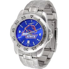 Boise State Broncos Sport Steel Band AnoChrome-Men's Watch