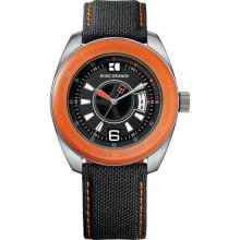 BOSS ORANGE Black Fabric Mens Watch 1512546