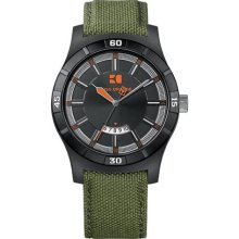 BOSS ORANGE Green Fabric Mens Watch 1512533 ...