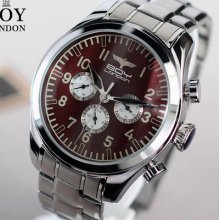 Boy London Stainless Steel Men' S Wrist Watch / Bld913 Korea Fashion Style