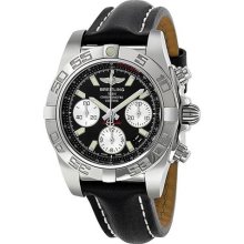 Breitling Chronomat Black Dial Automatic Mens Watch AB014012-BA52 ...
