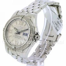 Breitling Cockpit Silver Dial Automatic Mens Watch A49350
