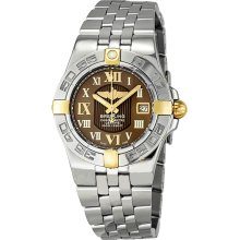 Breitling Galactic 30 Brown Dial Ladies Watch B71340L2-Q562SS